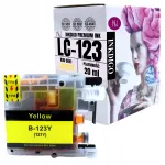 Brother LC123 XL kollane tindikassett DCP-J152W/DCP-J132W/DCP-J552DW