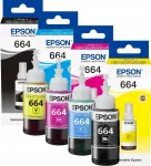 Epson 664 tintide komplekt, sobib L3060, L365, L3050, L386, EcoTank ET