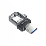 SanDisk USB m&auml;lupulk SDDD3-128G-G46, 128 GB, USB 3.0 ja microUSB