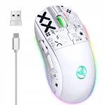 Juhtmevaba hiir, 3 t&ouml;&ouml;režiimi (Bluetooth, USB), 5 DPI taset