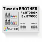 BROTHER BT-D60BK tindikassett, 10 tk, sobib DCP-T525W, DCP-T720DW jaoks
