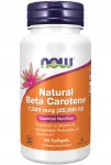 Toidulisand NOW Foods Beta Carotene 25000 IU, 90 kapslit