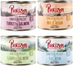 PURIZON niiske kassitoit, erinevad maitsed, 4 x 200 g konservi
