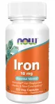 Raudlisand NOW Foods Iron 18mg, 120 kapslit