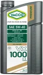 YACCO VX 1000 LL 5W40 mootori&otilde;li, 2 l