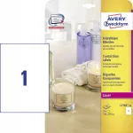 Crystal Clear L7784-25 l&auml;bipaistvad kleebised toodetele