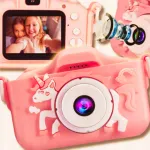 Laste digitaalkaamera Unicorn Pink