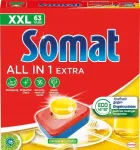 Somat All in 1 sidruni l&otilde;hnaga n&otilde;udepesutabletid, 63 tk