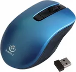 Traadita hiir REBELTEC STAR sinine, USB