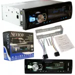 Auto raadio Bluetoothi, Androidi, USB, MP3, AUX, SD, RDS, 4x50W-ga