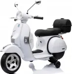 Laste elektriline mootorratas Vespa, 12V, 2 mootorit, 45W