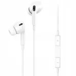 Juhtmega USAMS Stereo Lightning k&otilde;rvaklapid iPhone 7 8 X XR 11 12 13 14 jaoks