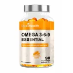 Omega 3-6-9, 90 kapslit, kalamaksa&otilde;li EPA, DHA ja E-vitamiiniga