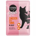 M&auml;rg kassitoit Cosma Asia kana ja tuunikalaga, 100 g