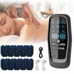 Elektrostimulaator TENS EMS NMES, 18 režiimi, 30 taset