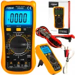 Digitaalne multimeeter LCD, pinge, voolu ja temperatuuri m&otilde;&otilde;tja
