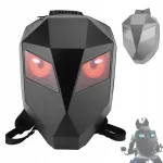 Mootorratturi seljakott LED-ekraaniga ja Iron Man disainiga, mahukas, veekindel