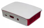 Korpus Raspberry Pi 3B+/3B, ametlik, valge-punane
