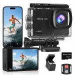 4K 60FPS veekindel 40 m seikluskaamera 64GB 8X zoom 48MP EIS WiFi