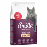 Smilla kuiv toit steriliseeritud kassidele veiselihaga, 2 x 10 kg