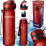 Veefiltripudel Aquaphor City 0,5 l punane