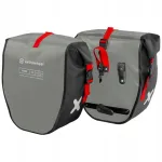 Extrawheel Rider 2x15L jalgrattakotid, pol&uuml;ester, hall-must