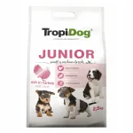 Kuivtoit koertele TropiDog kalkunilihaga, noortele v&auml;ikestele t&otilde;ugudele, 2,5 kg