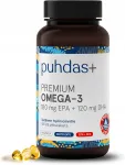 Toidulisand Omega 3 180 EPA 120 DHA 80 kapslit Finlandia Premium
