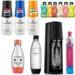 Sodastream Terra gaseerimisseade, 1 l Fuse pudel, 0,5 l LH pudel, 3 siirupit
