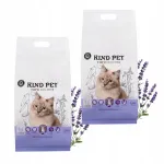 CARINIO 100% &ouml;koloogiline tofu kassiliiv, lavendli l&otilde;hnaga, kokkukleepuv, 2,5 kg