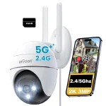 3MPx 2K WiFi v&auml;listingimuste IP-kaamera, 4x suum, liikumistuvastus, 64GB