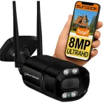 V&auml;lise WiFi-kaamera 8MPx 4K UHD ZOOMi ja metallkorpusega