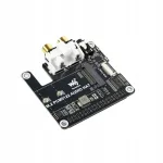 Raspberry Pi 5 helikaart PCIe M.2 NVMe HAT mooduliga ja PCM5122