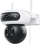 V&auml;ljas WiFi-kaamera EZVIZ, 8MP, p&ouml;&ouml;ratav, topelt objektiiv, 2x 2K+, t&auml;isv&auml;rviline