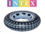 T&auml;ispuhutav must rehvi kujuline ujumisr&otilde;ngas Intex 91 cm #59252