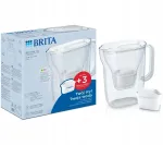 Vee filter Brita Style Essential 2,4 l valge koos 3 kasseti