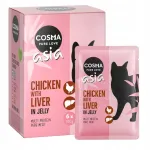 Cosma Asia niiske kassitoit kanaliha ja linnulihaga želees, 6 x 100 g