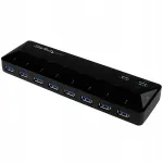 USB jagaja 10 liidest USB 3.2 Gen 1, 2 laadimispesaga 1,5 A