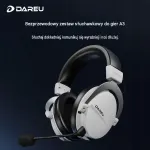 Juhtmevabad m&auml;nguk&otilde;rvaklapid DAREU A3, 2.4G, Bluetooth, kolm režiimi, valged