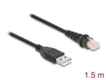 Koodi lugeja kaabel RJ50 10-pin&ndash;USB 2.0 Type-A 1,5 m Delock 90598