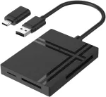 5in1 USB 3.0 Type-C SD TF XD CF MS OTG kaardilugeja adapter