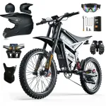 Elektrimotoroller SLDBK E6 Ultra, 19", 60V 30Ah, 7000W, 85 km/h, 90 km s&otilde;iduulatus, kettpidurid