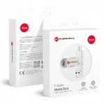 USB-m&auml;lupulk 16GB Forcell F-Data Metal Duo, USB 3.2 Gen 1, USB-A / USB-C, h&otilde;bedane