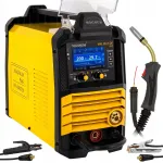 Poolautomaatne keevitusinverter Magnum MIG-224 LCD, topelt impulsi s&uuml;nergiga