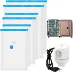 Riiete vaakumkotid, 6 tk, elektrilise pumbaga