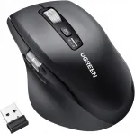 Juhtmevaba ergonoomiline hiir, 2,4 GHz, Bluetooth, vaikne, 10 m