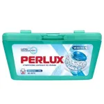Pesukapslid PERLUX White+ valgele v&auml;rvile, 20 tk