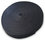 Juhtmete korraldaja Velcro lint must, 10 m, 20 mm