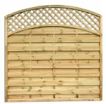 Puidust aed PERGOLA LUX, 180x180x4,4 cm, kinnitatav poltidega