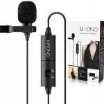 Lavalier mikrofon MAONO AU100, 6 m, LR44 patareiga